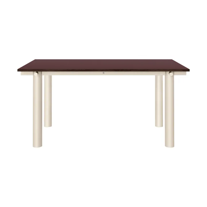 Mesa de jantar Atura - Light cashmere-burgundy, 90x160 cm - Ferm Living