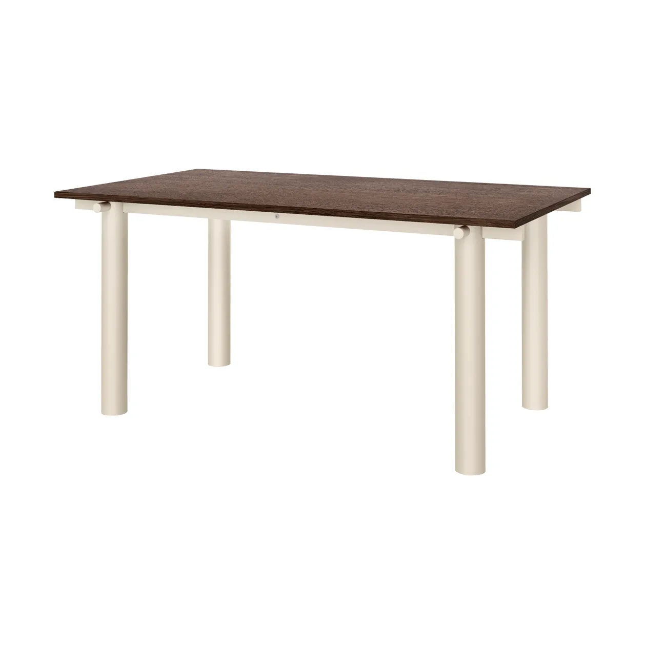 Mesa de jantar Atura, Light cashmere-carvalho escuro manchado, 90x160 cm Ferm Living
