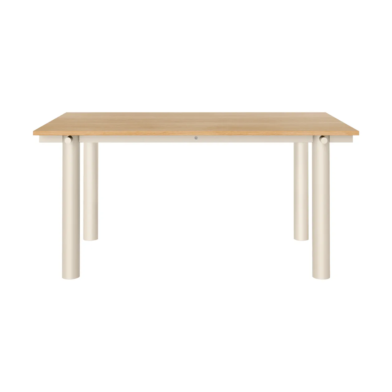 Mesa de jantar Atura, Light cashmere-veneer de carvalho, 90x160 cm Ferm Living