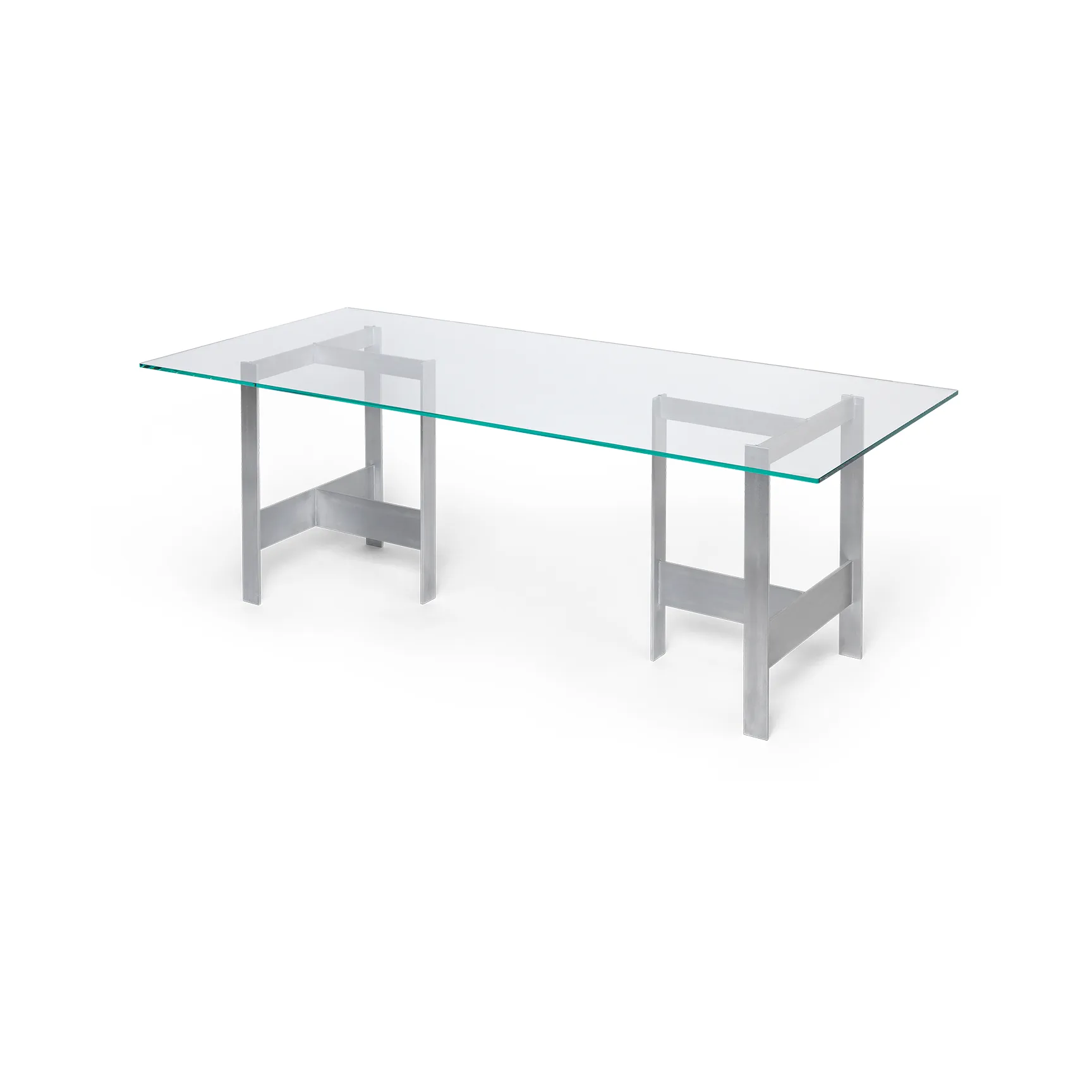 Mesa de jantar Lager 90x200 cm, Glass-aluminium Ferm Living