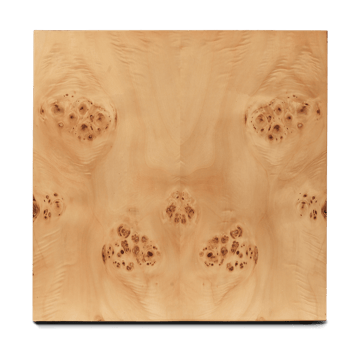 Mesa lateral Burl Cube 40x40 cm - Natural - Ferm Living