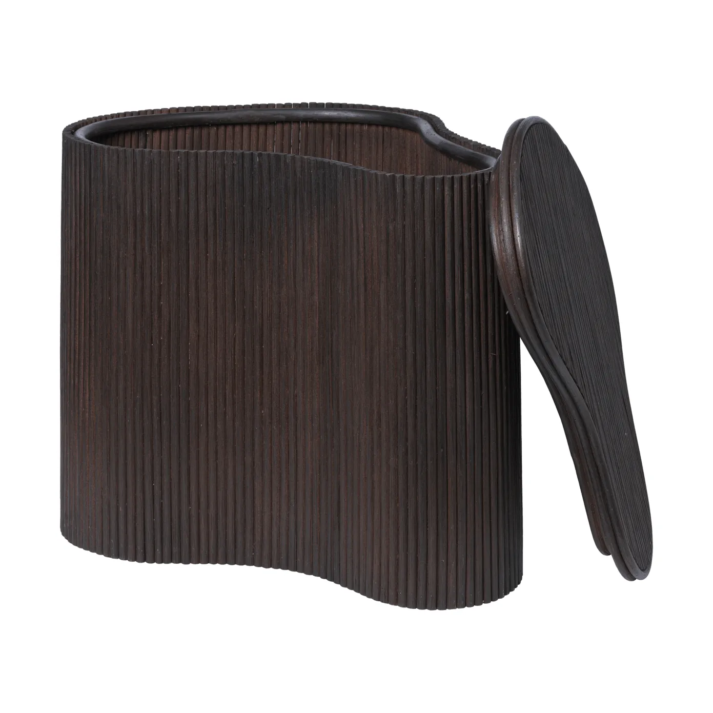 Mesa lateral Isola com armazenamento, Escurecido Ferm Living