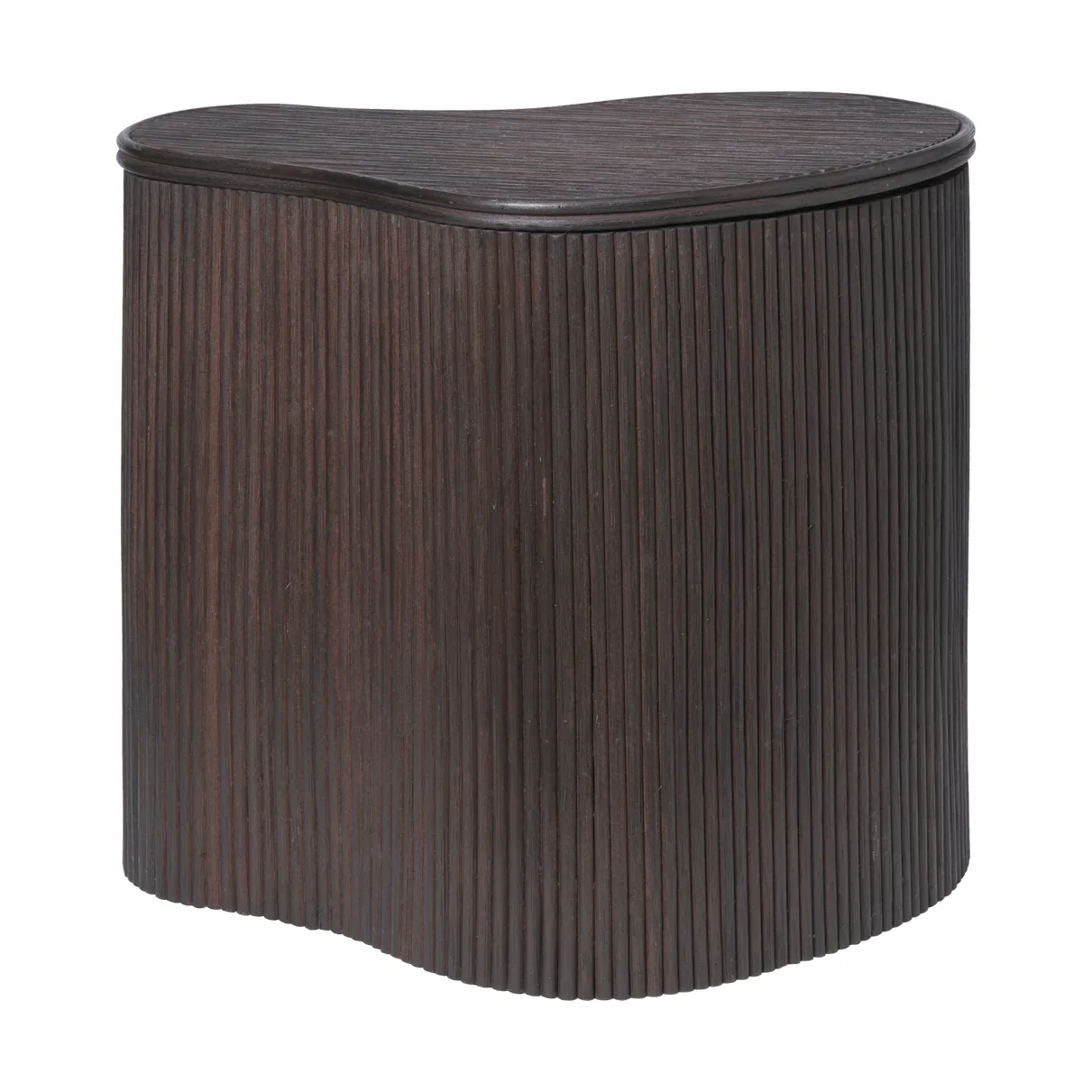 Mesa lateral Isola com armazenamento, Escurecido Ferm Living