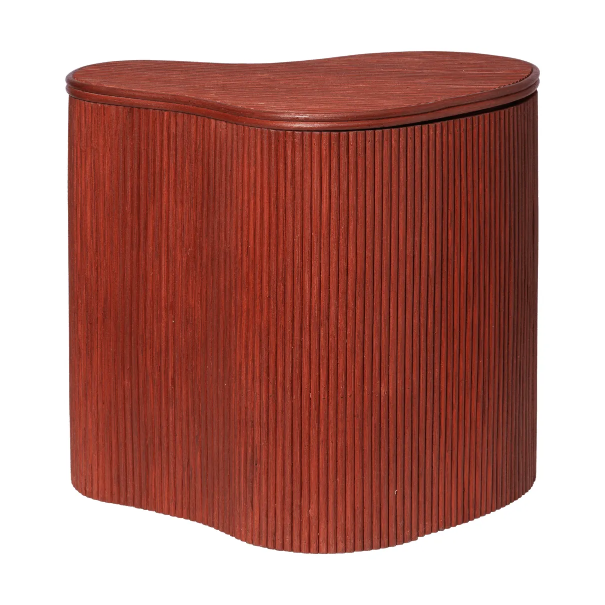 Mesa lateral Isola com armazenamento, Vermelho óxido Ferm Living
