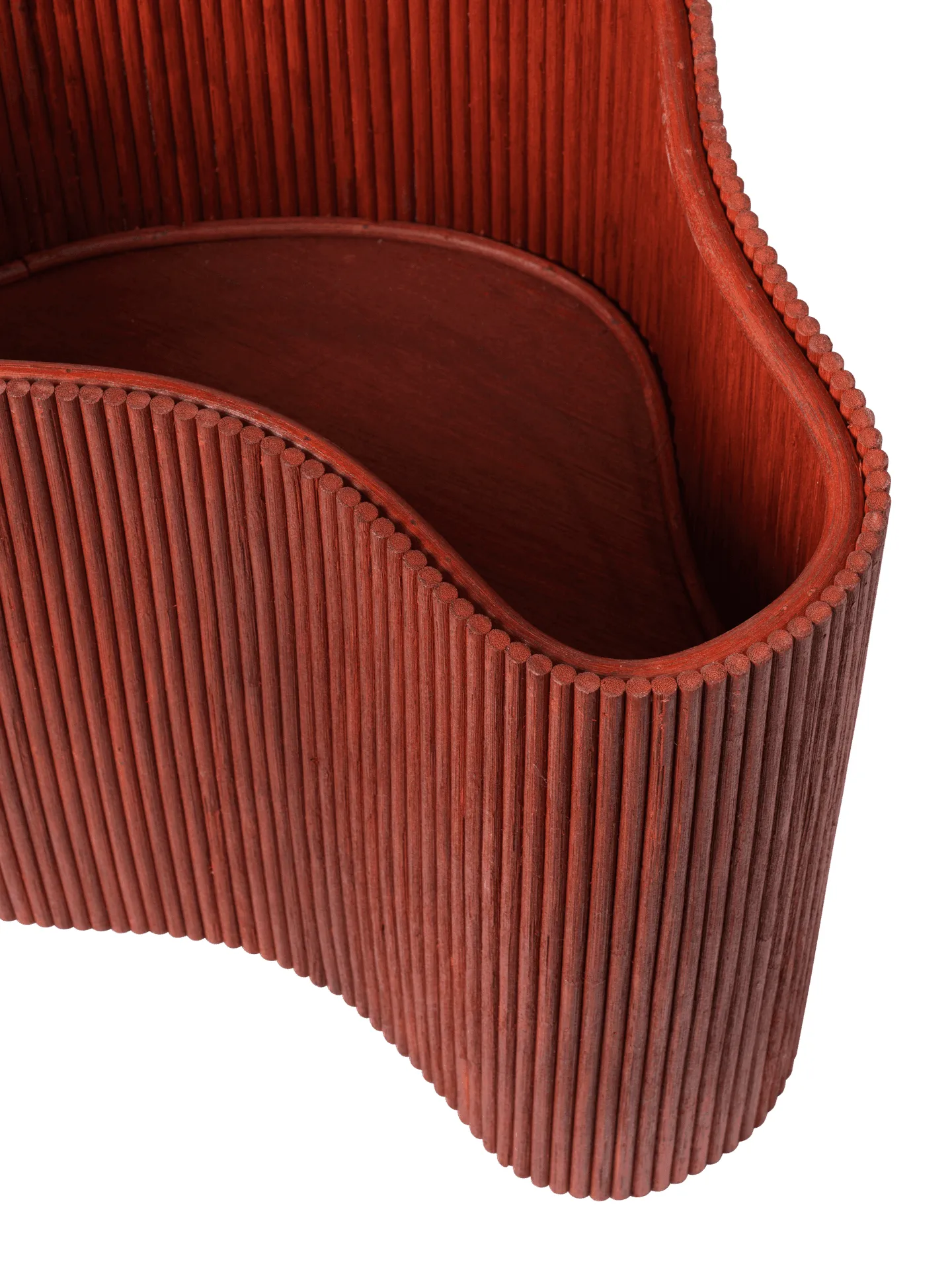 Mesa lateral Isola com armazenamento, Vermelho óxido Ferm Living
