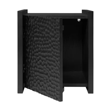 Mesa lateral Scarni - Freixo escuro tingido, 38x40x45 cm - Ferm Living