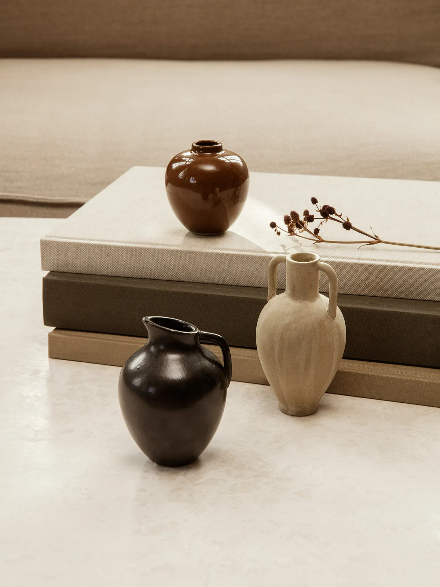 Minivase grande Ary, Sand Ferm Living