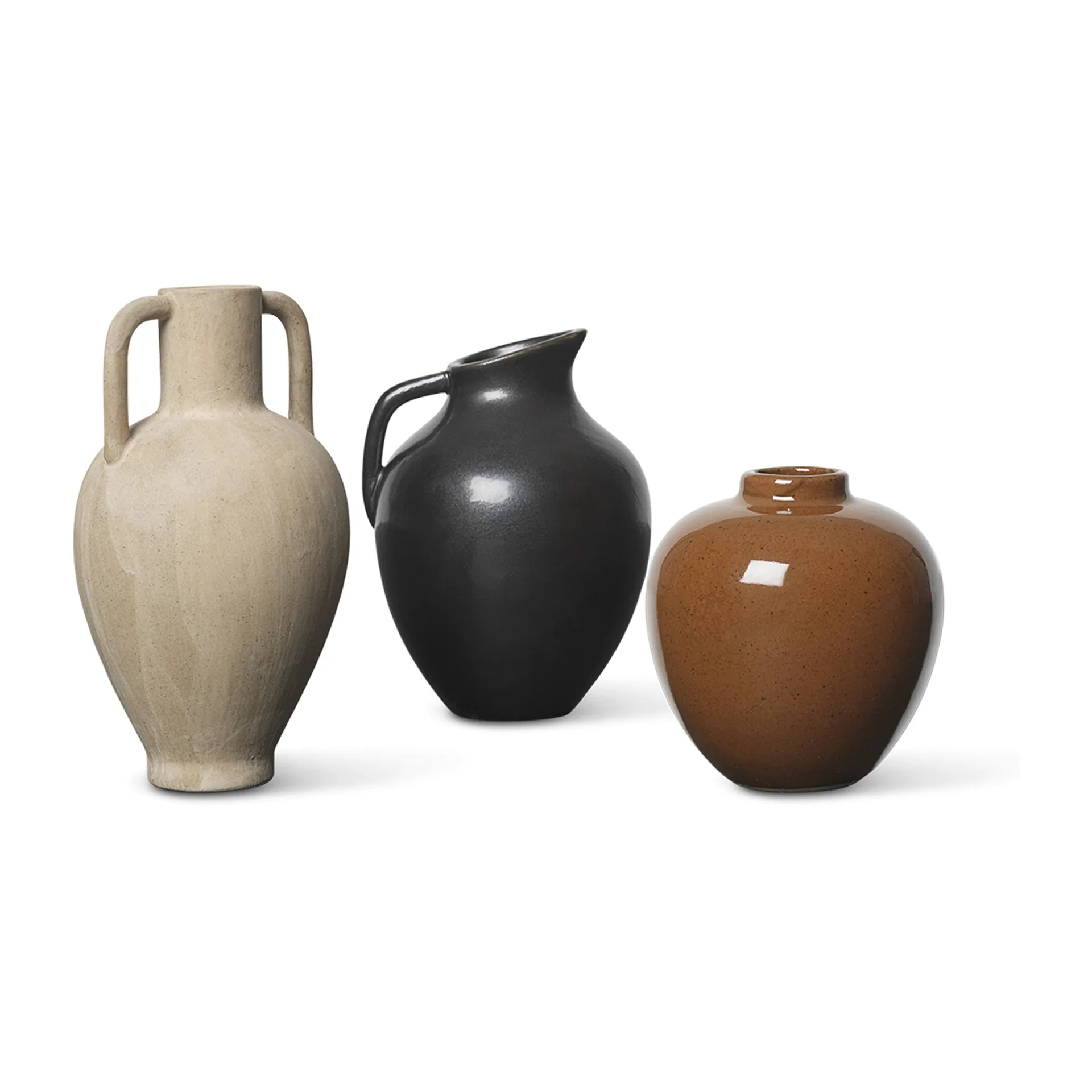 Minivase médio Ary, Charcoal Ferm Living