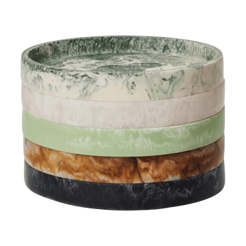 Mist tabuleiro decorativo Ø20 cm - Charcoal - Ferm Living