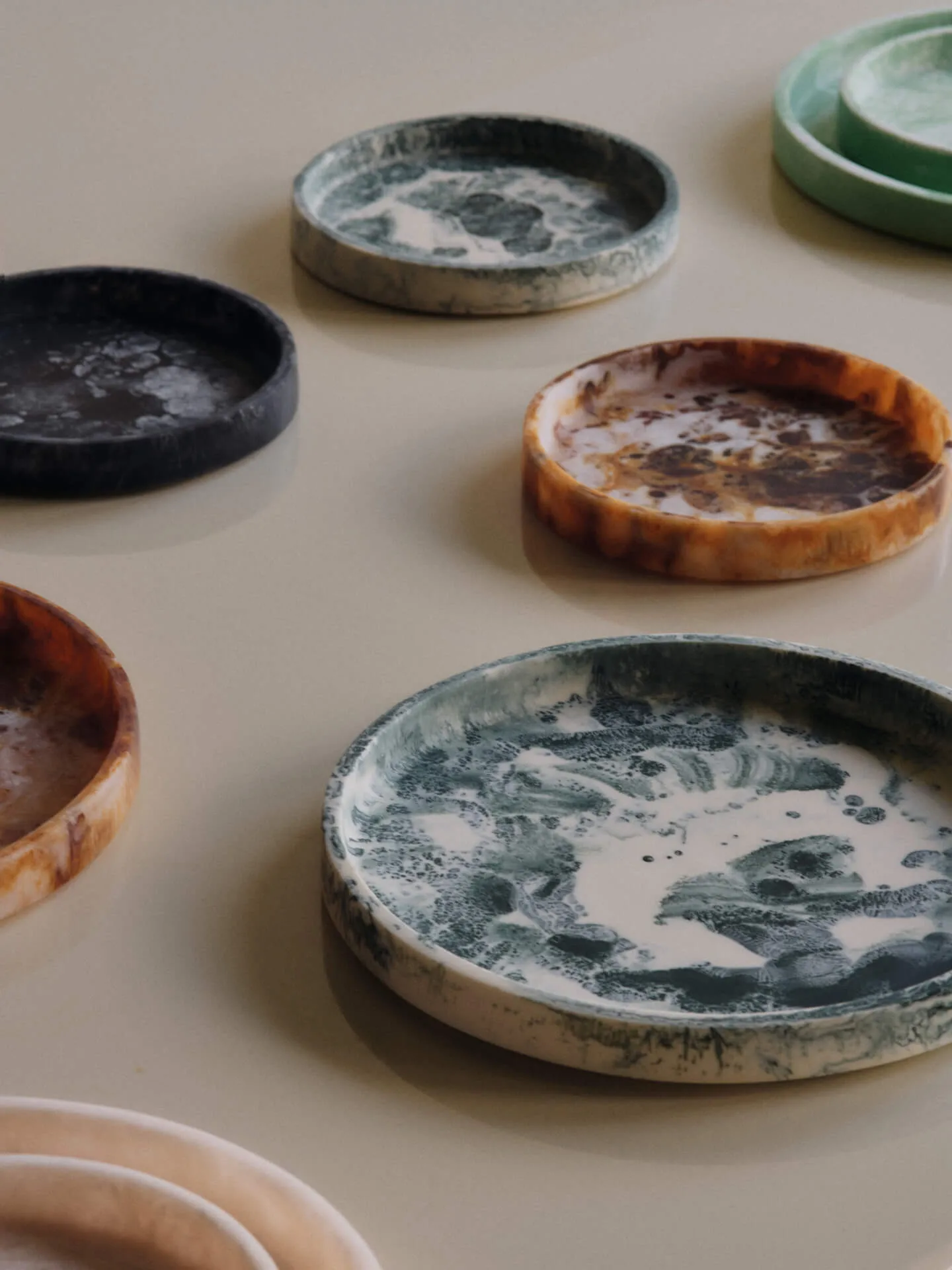 Mist tabuleiro decorativo Ø20 cm, Sugar Kelp Ferm Living