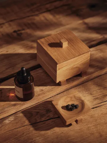 Moku bandeja - Carvalho não tratado, 7x8 cm - Ferm Living