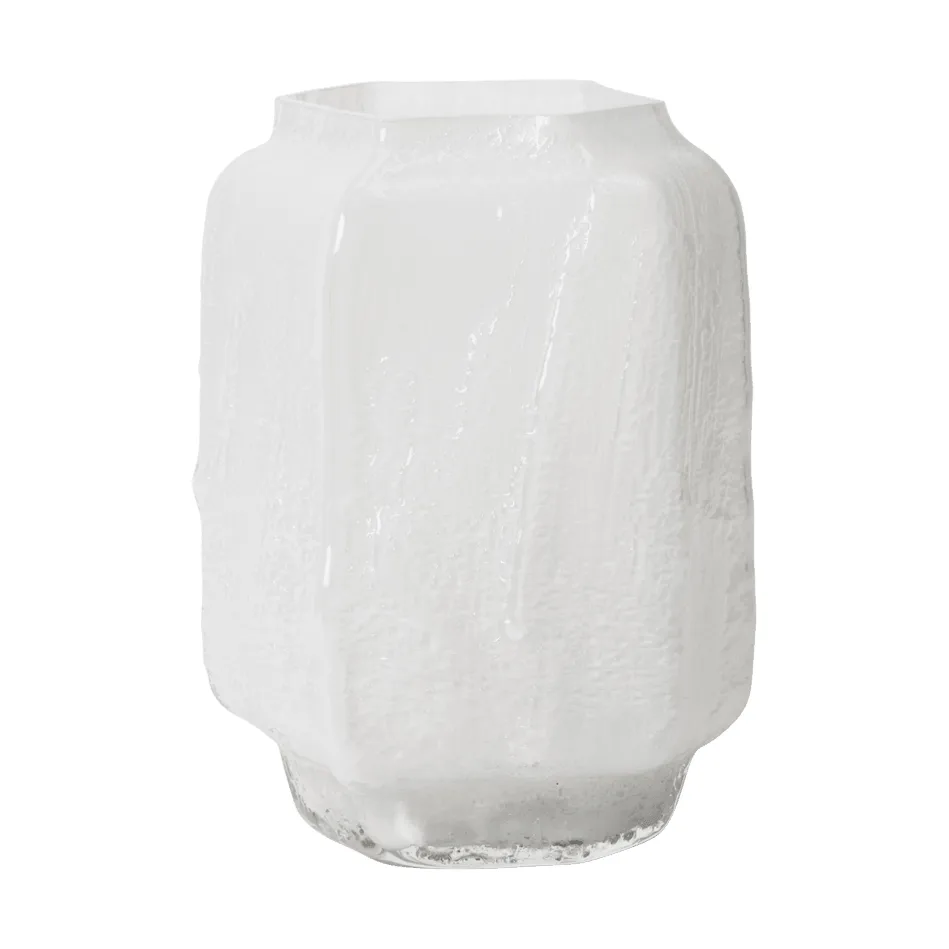 Mokuri vaso, Branco, 25 cm Ferm Living