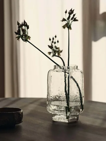 Mokuri vaso - Clear, 25 cm - Ferm Living