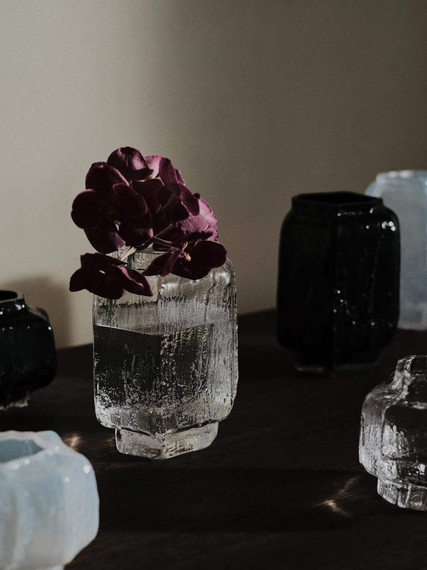 Mokuri vaso, Clear, 25 cm Ferm Living