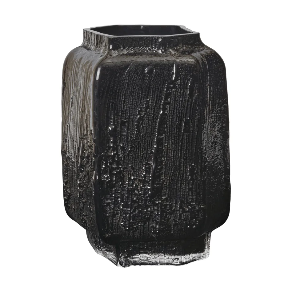 Mokuri vaso, Preto, 25 cm Ferm Living