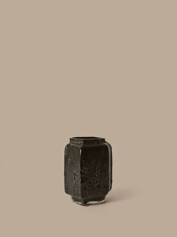 Mokuri vaso - Preto, 25 cm - Ferm Living