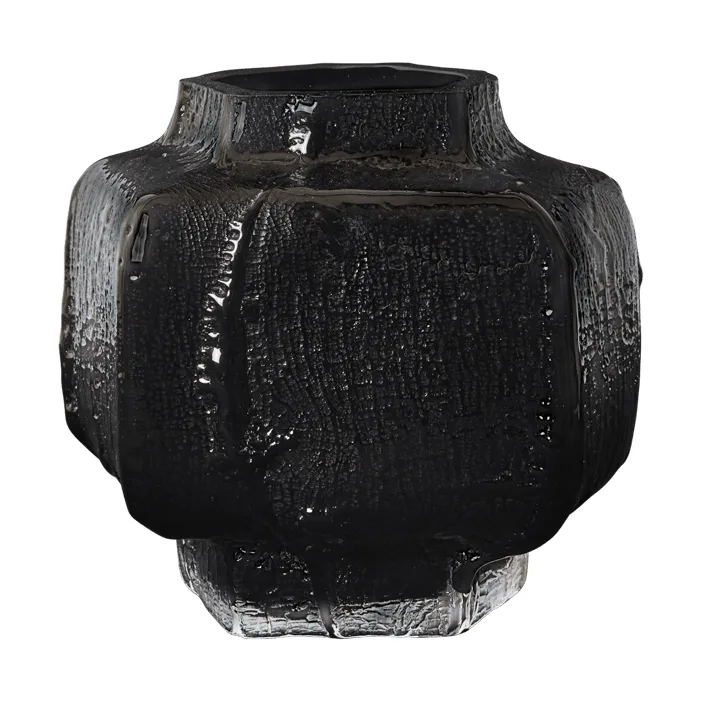Mokuri vaso - Preto, 30 cm - Ferm Living