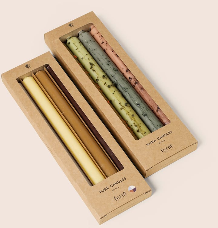 Mura velas  4 un., Multicolor Ferm Living
