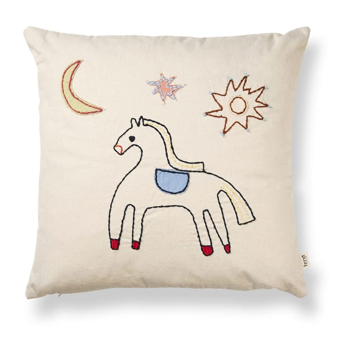 Naive almofada 40x40 cm - Horse - ferm LIVING