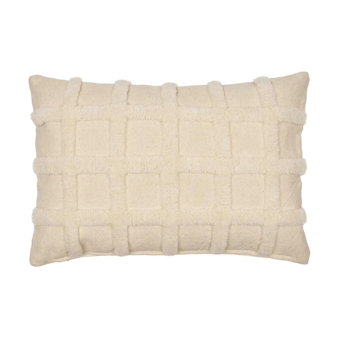 Norte grid almofada, Off white, 40x60 cm Ferm Living