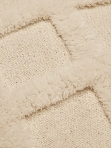 Norte grid almofada - Off white, 40x60 cm - Ferm Living