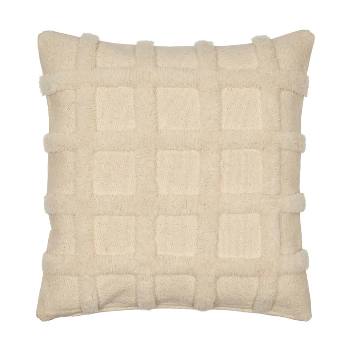 Norte grid almofada - Off white, 50x50 cm - Ferm Living