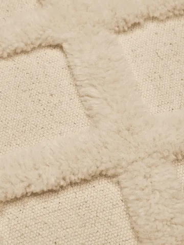 Norte grid almofada - Off white, 50x50 cm - Ferm Living