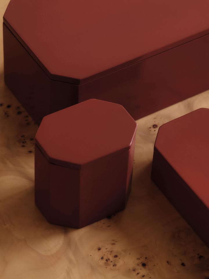 Nova caixa de arrumação 10x20 cm, Picante Red Ferm Living