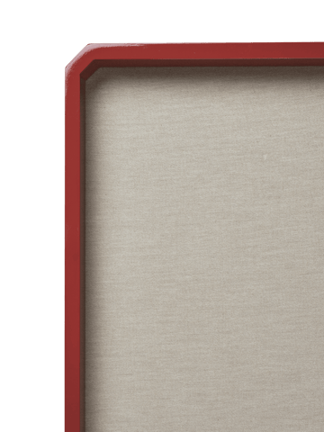 Nova placa de avisos 45x100 cm - Picante Red - Ferm Living