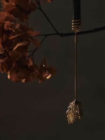 Oak leaf castiçal em forma de árvore de Natal 4 peças - Latão - Ferm Living