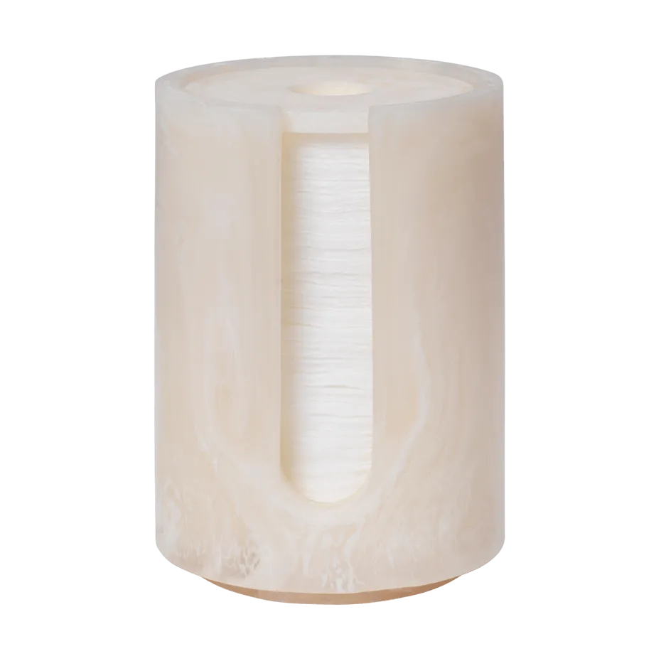 Organizador de discos de algodão Mist Ø8x11,8 cm, Pearl Ferm Living