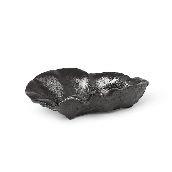 Oyster tigela de decoração 10.5 cm - Latão preto - Ferm Living