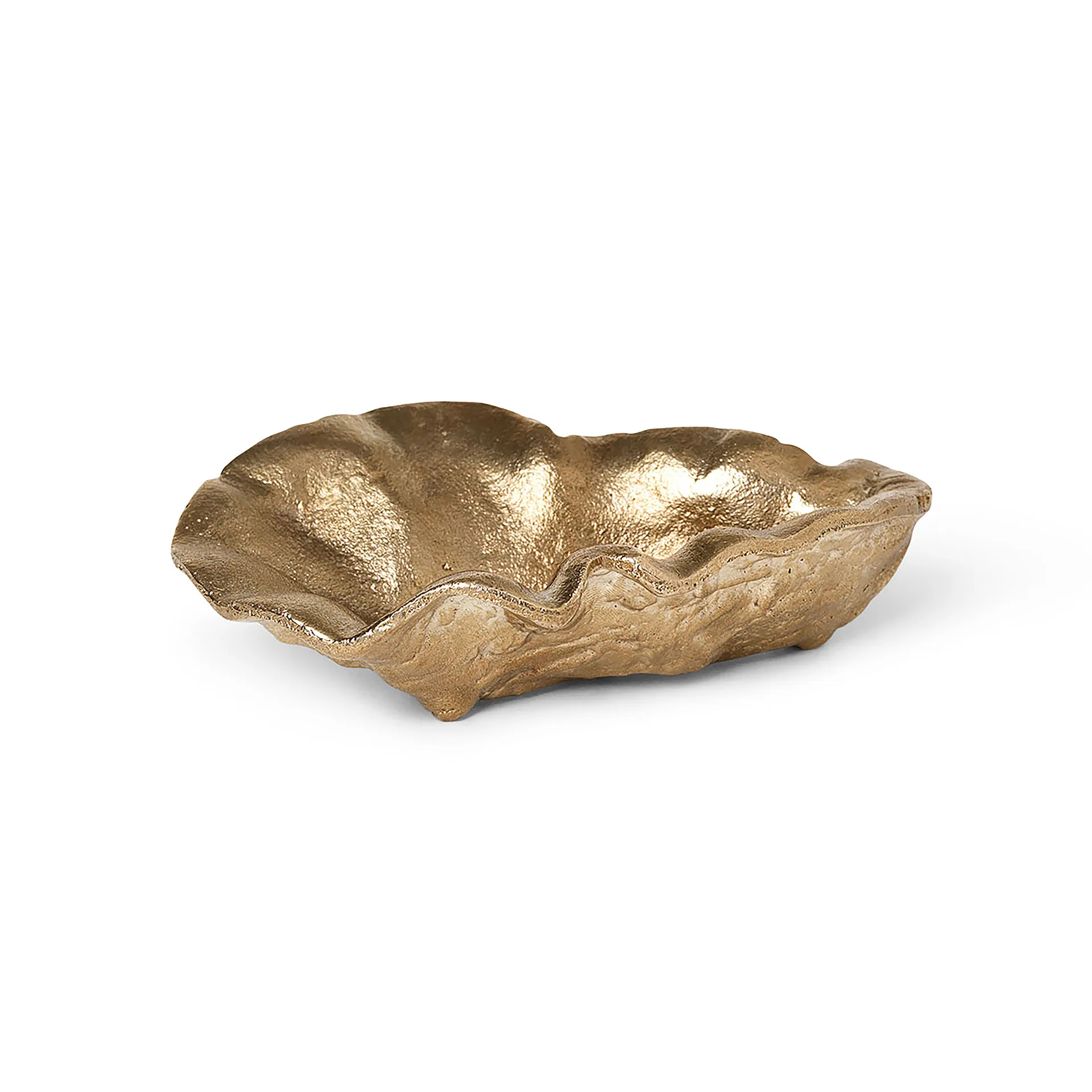 Oyster tigela de decoração 10.5 cm, latão Ferm Living