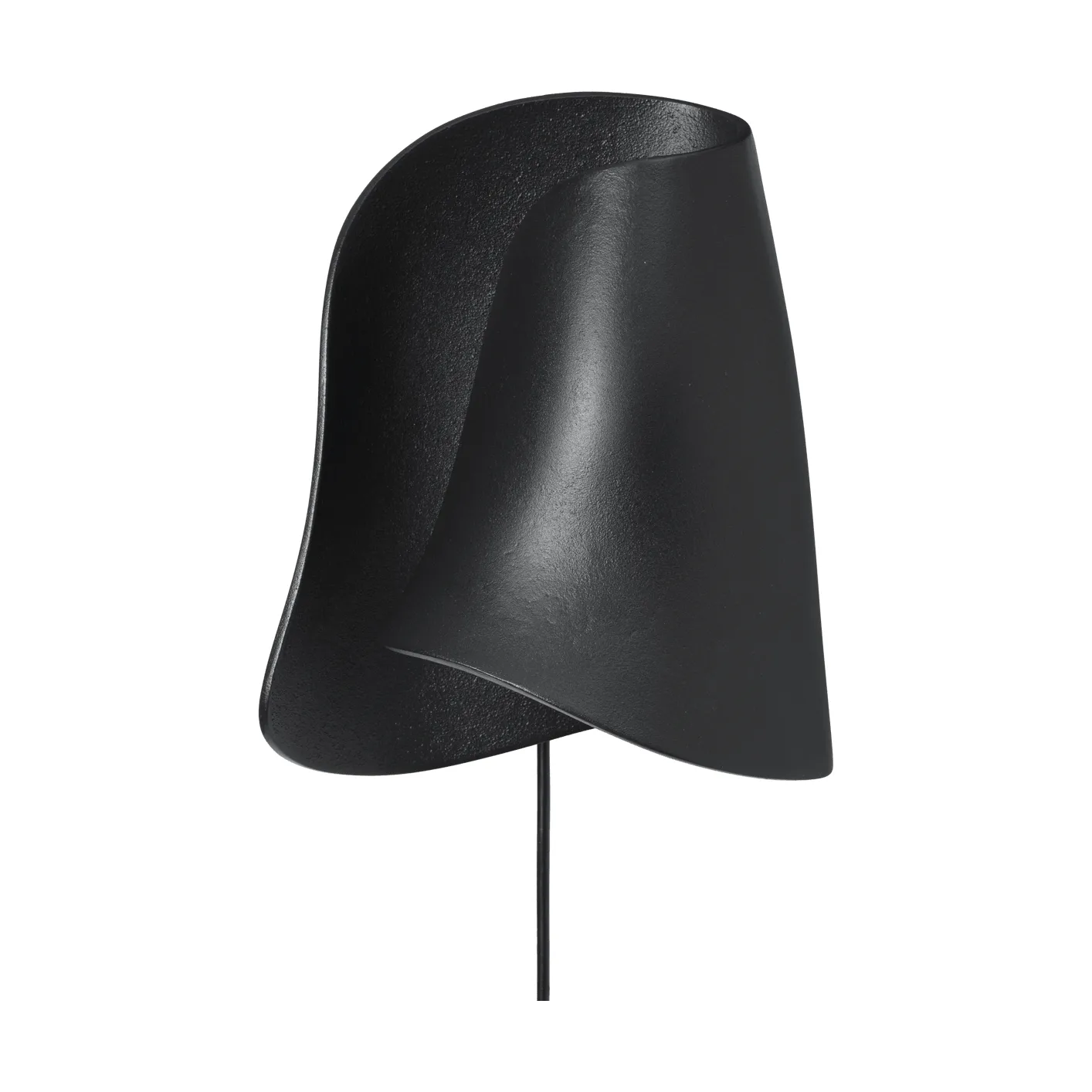 Oyster wall sconce aplique de parede, Black Ferm Living