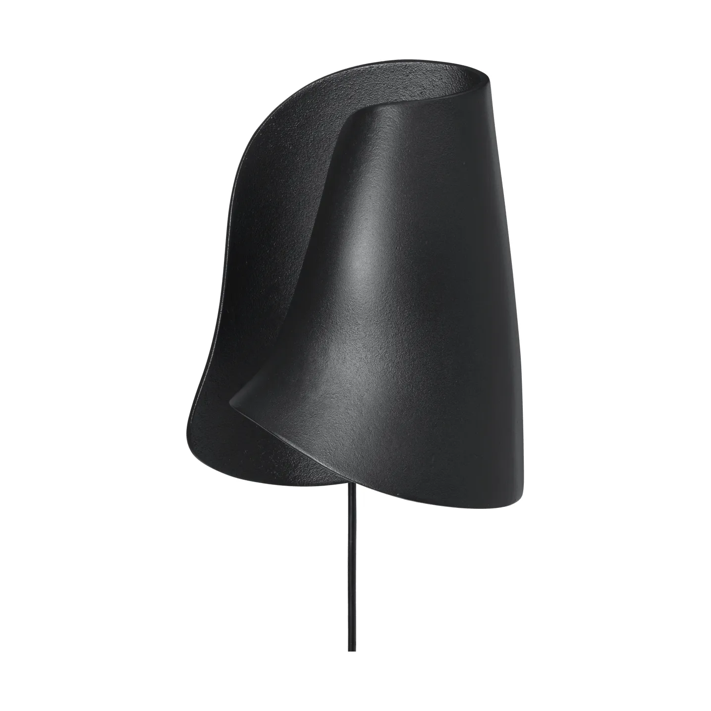 Oyster wall sconce aplique de parede, Black Ferm Living