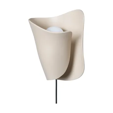 Oyster wall sconce aplique de parede - Light cashmere - Ferm Living