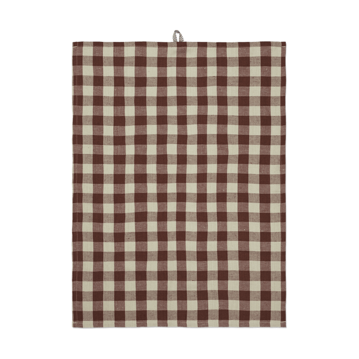 Pano de cozinha Hale 50x70 cm - Cinnamon-grey green - Ferm LIVING