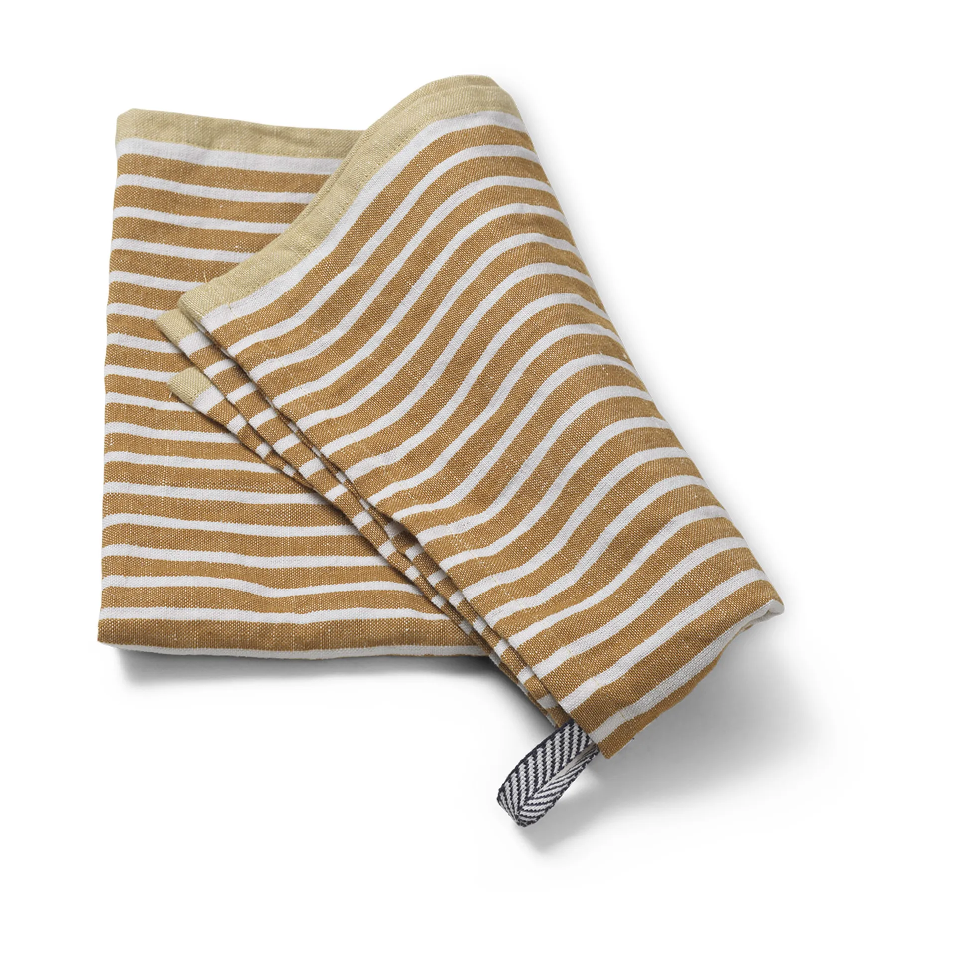 Pano de cozinha Hale 50x70 cm, Marrom dourado-prata Ferm Living