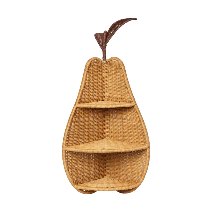 Pear prateleira de canto entrançada - Natural - Ferm Living