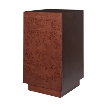 Pedestal Burl Side Table - Escurecido - Ferm Living