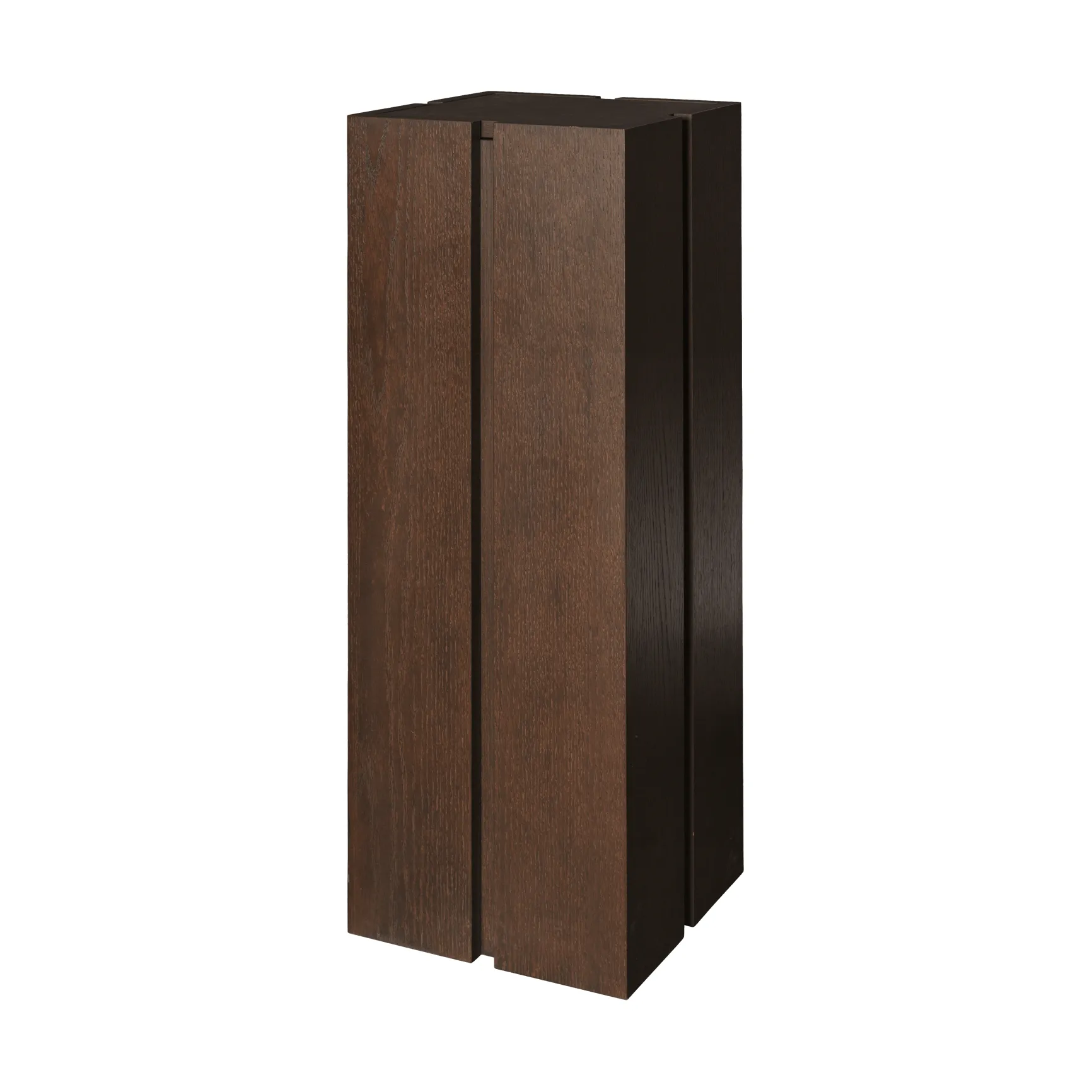 Pedestal Parcel, Manchado escuro, 30x30x90 cm Ferm Living
