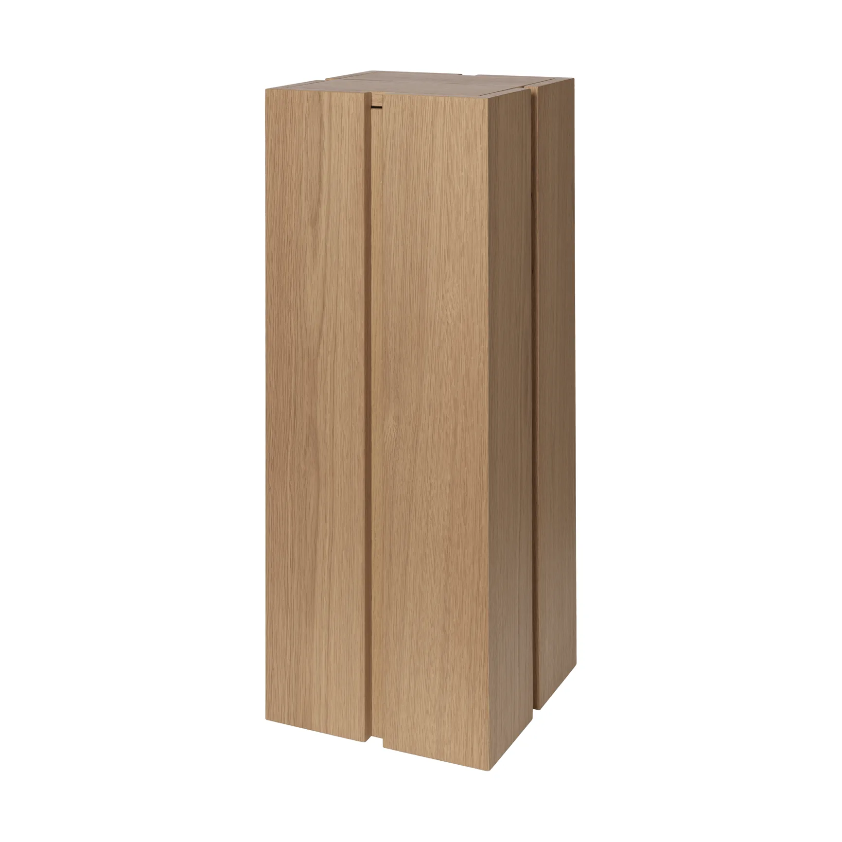 Pedestal Parcel, Natural, 30x30x90 cm Ferm Living
