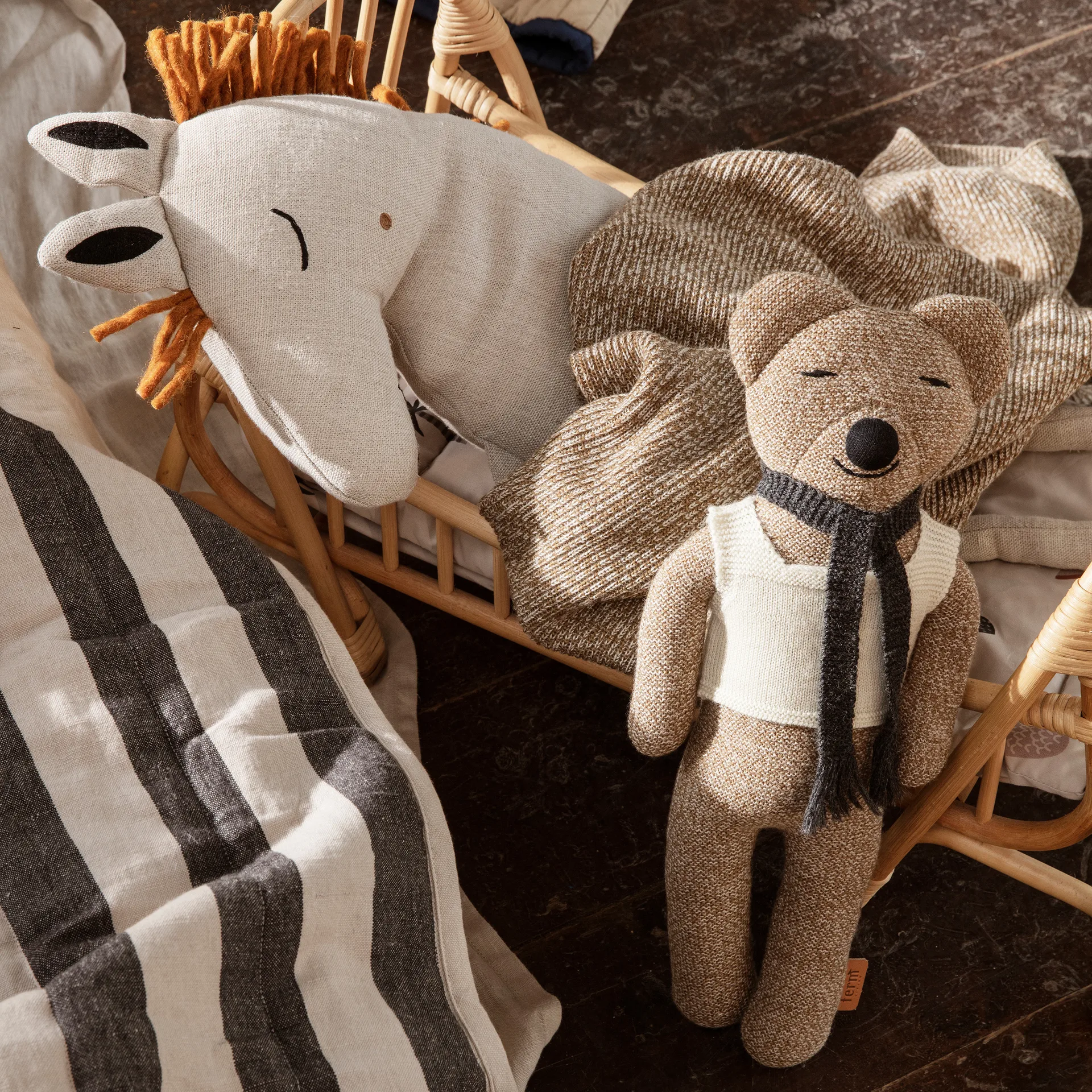 Peluche Roy Teddy, Sugar kelp melange Ferm Living