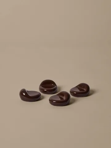 Pés Nube para vaso, conjunto de 4 - Carob brown - Ferm Living