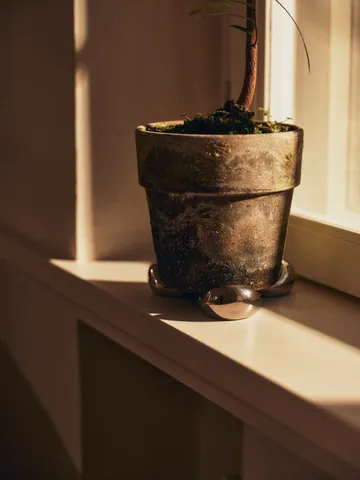 Pés Nube para vaso, conjunto de 4 - Prata - Ferm Living