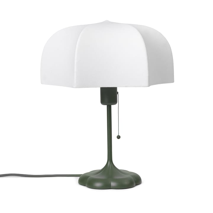 Poem candeeiro de mesa Ø30x42 cm - Branco-verde grama - Ferm Living