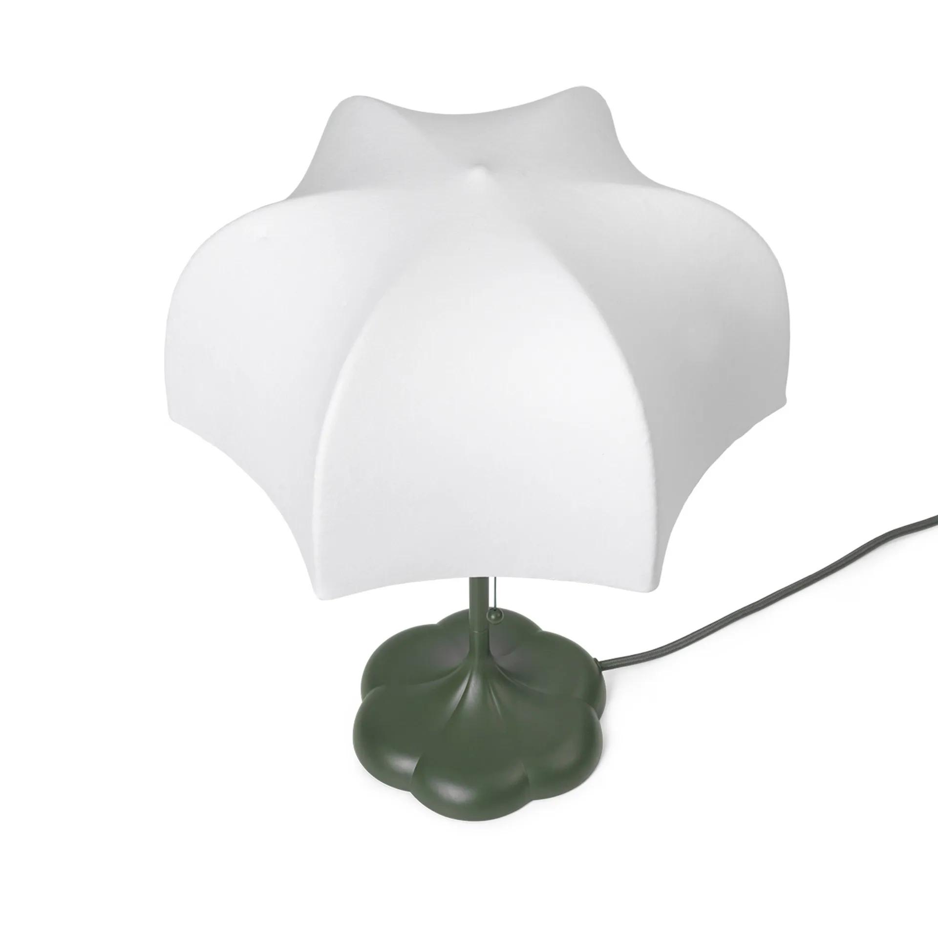 Poem candeeiro de mesa Ø30x42 cm, Branco-verde grama Ferm Living