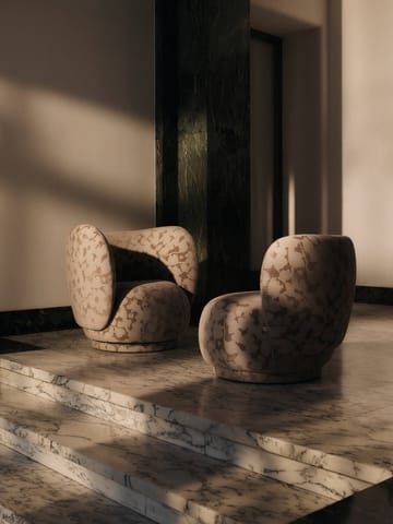 Poltrona Rico lounge chair piccolo - Cilla-Taupe - Ferm Living