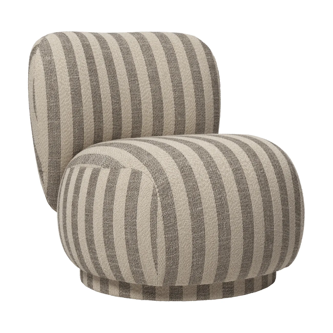 Poltrona Rico lounge chair piccolo, Louisiana, Sand-off-white Ferm Living