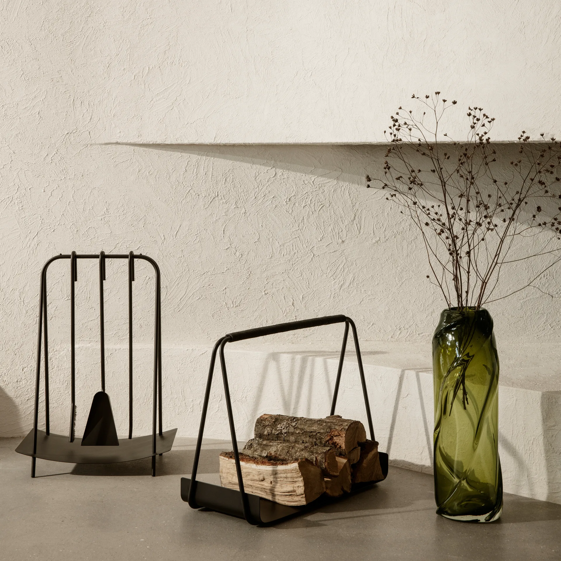 Port utensílos de lareira, preto Ferm Living